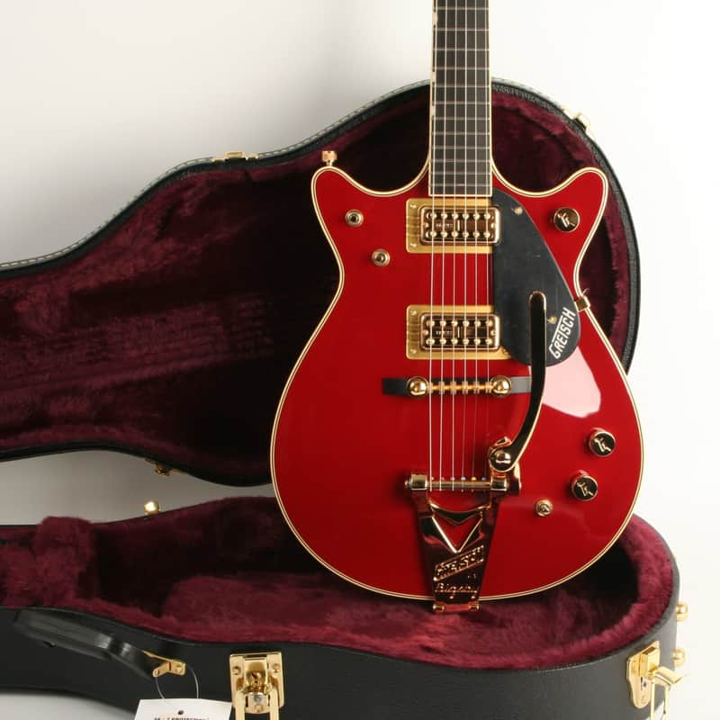 Gretsch G6131T-62 Vintage Select ’62 Jet with Bigsby TV Jones Vintage Firebird Red image 1