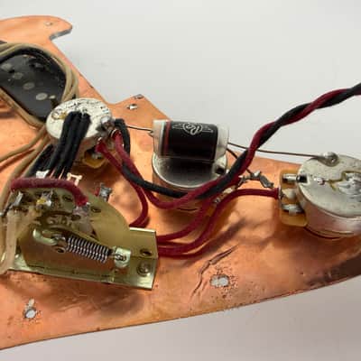 Loaded Fender Strat Pickguard w/ Original '57/'62 Pickups + RS Guitarworks Vintage Harness image 4