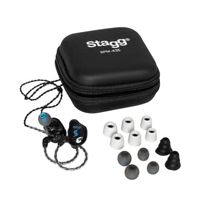 Stagg SPM-435 4-Driver In Ear Monitors - Transparent image 2
