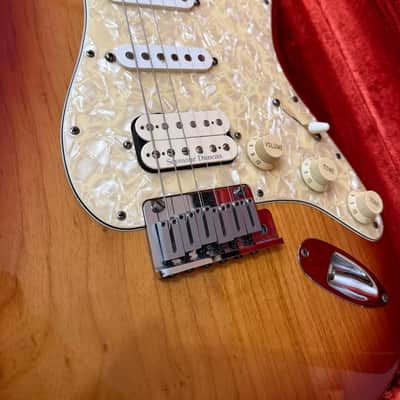 Fender US Lone Star Stratocaster with Maple Fretboard 1998 - Sienna Sunburst image 3