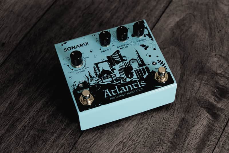 SONARFX ATLANTIS モジュレーション ギター エフェクター SonAR fx - Atlantis Multimode Modulation | Reverb