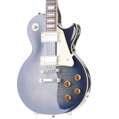 EPIPHONE Les Paul Standard Plus Top Pro Trans Blue Burst [16011506168] (06/22) image 7