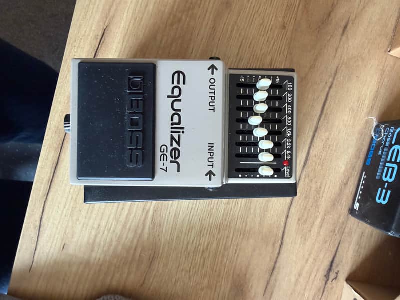 Boss GE-7 Equalizer (Black or Silver Label)