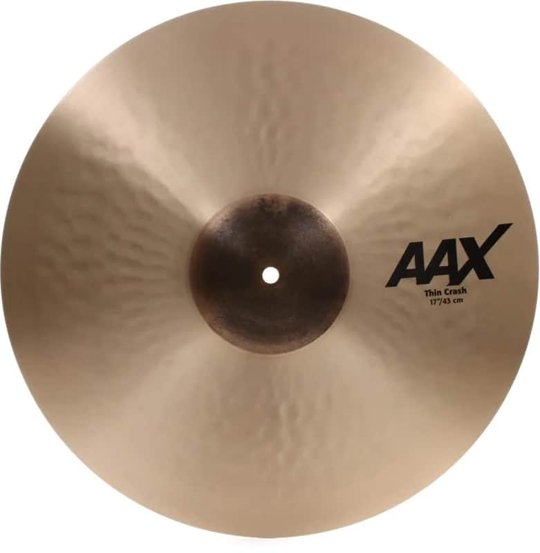 Sabian 17" AAX Thin Crash Cymbal image 1