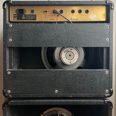 1980’s Marshall Artist 4203 30 Watt 1x12" Hybrid Combo with 1x10” Extension Cab image 5