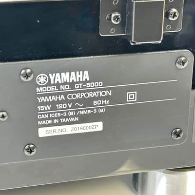 Yamaha GT-5000 Hgih Fidelity Turntable (Black) image 20