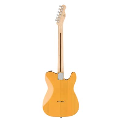 Used Squier Affinity Series Telecaster LH - Butterscotch Blonde w/ Maple FB image 8