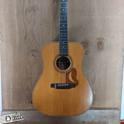 S.L. Mossman Flint Hills Dreadnought Acoustic 1974 w/ Hard Case image 2