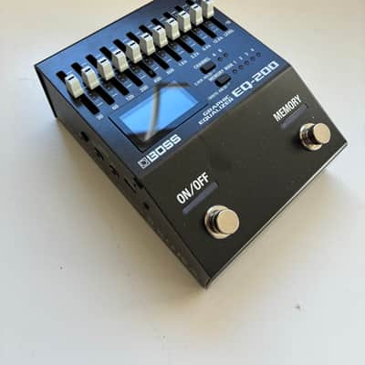 Boss EQ-200 Equalizer 2019 - Present - Black image 3
