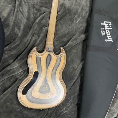 Gibson Zoot Suit SG 2009 Black and Natural image 3