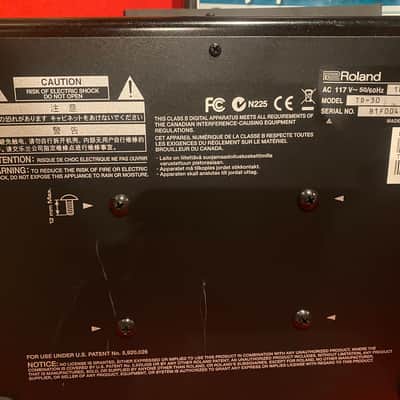 Roland TD-30 Drum Sound Module 2012 - 2016 - Black image 5