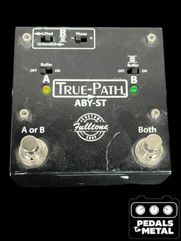 Fulltone Custom Shop True-Path ABY-ST Soft Touch V2 2019 - Present - Black X7979 image 1
