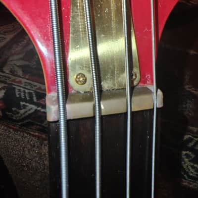 Aria SB-RSZ "Rudy Sarzo" 1990's - Padauk Stain image 7