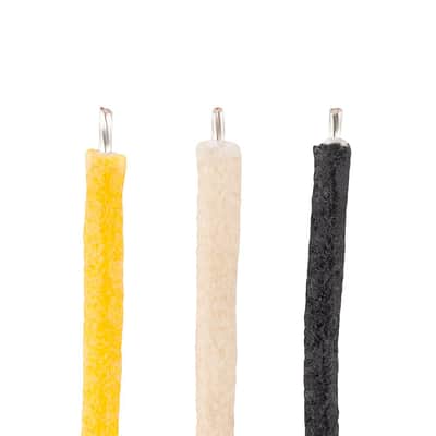 Fender Pure Vintage Cloth Covered Hookup Wire Black/White/Yellow 3 Pack (5 ft)