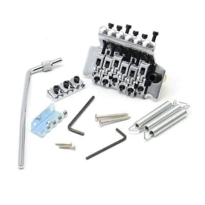 Chrome Lefty Licensed Floyd Rose Bridge Tremolo System image 4