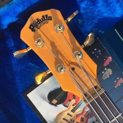 Padulla MVP Electric Bass Guitar w/ Paperwork + Case NICE image 5