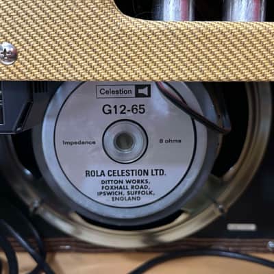Fender EC Tremolux Eric Clapton Signature 12-Watt 1x12" Guitar Combo 2012 - 2015 - Tweed image 7
