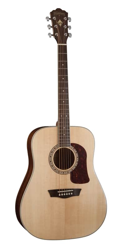 Washburn HD10S Heritage 10 Series Dreadnought Acoustic Guitar 2020s - Natural image 1