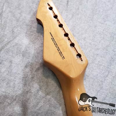 Peavey T-15 Bi-Laminate Maple Guitar Neck (1980s, Natural Gloss) image 16