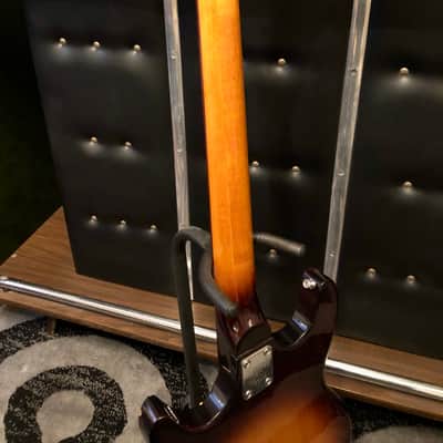 Vintage MIJ Aria LB-650 Copy of the Gibson Ripper Bass Late 70s Dark Sunburst image 5