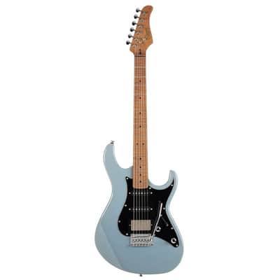 Cort G250SEOBG G Series 250SE Electric Guitar. Ocean Blue Grey image 10