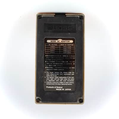 Boss DS-1 Distortion Black Label 1983 Made in Japan Vintage Guitar Effect Pedal 371600 image 4