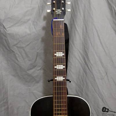 Harmony Stella Parlor Guitar (1960s, Sunburst w/ Faux Flame) | Reverb