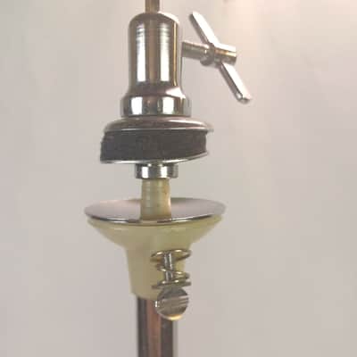 Slingerland Dynamo#806 Hi-Hats Cymbals Stand Chrome Single-Braced Vintage 60-70s image 6