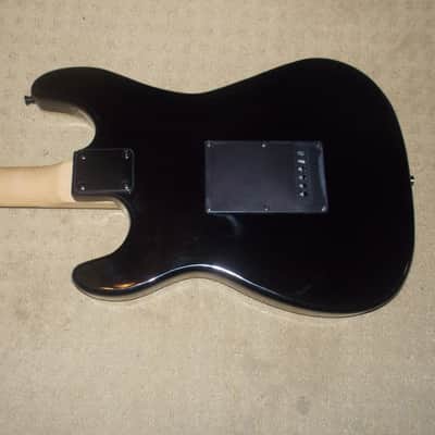 Unknown Strat style electric guitar Sunburst bound top - NICE! REDUCED image 9
