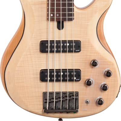 Yamaha TRBX605FM 5-String Bass Guitar, Rosewood Fingerboard, Natural Satin image 1