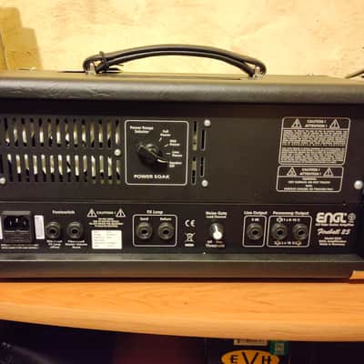 Engl Fireball 25 Type E633 2-Channel 25-Watt Guitar Amp Head 2019 - Present - Black image 2