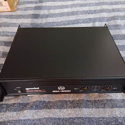 Gemini XGA-4000 Professional DJ/PA Live Sound Power Amplifier - Black image 2