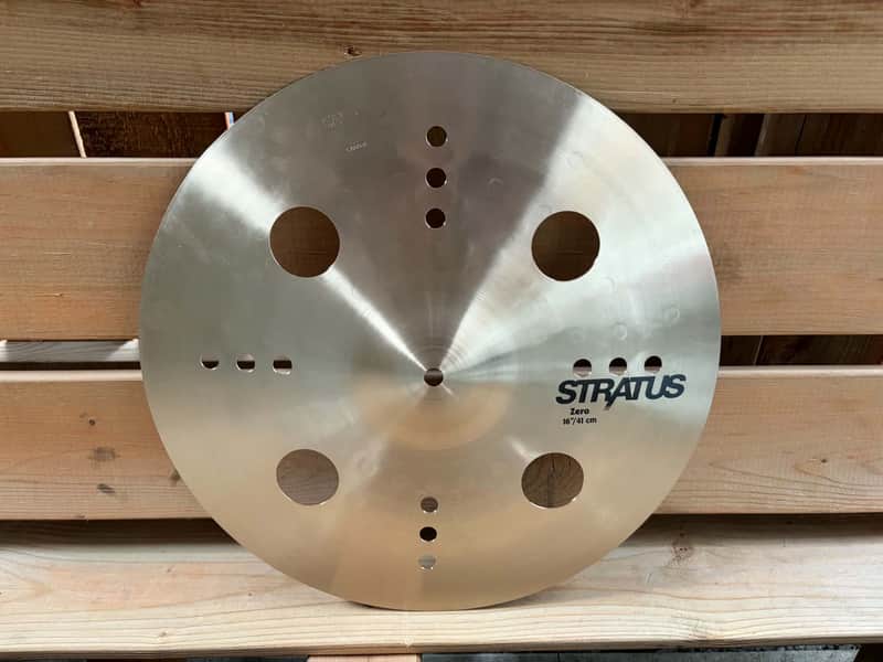 SABIAN STRATUS ZERO 16" CRASH EFFECT / AS NEW CONDITION image 1