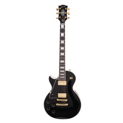 Gibson Custom Shop Les Paul Custom Left-Handed Ebony image 3