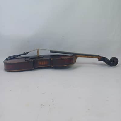 Paris fe, 70 1870 label Violin 4/4 +Repaired 1950 Donovan Gorman Port Huron,MI image 6