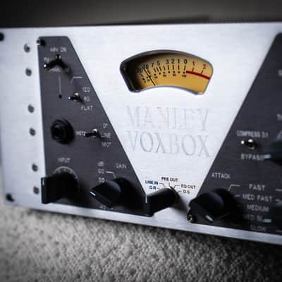 Rare Vintage Silverface Manley VOXBOX Tube Channel Strip Fully Serviced image 4