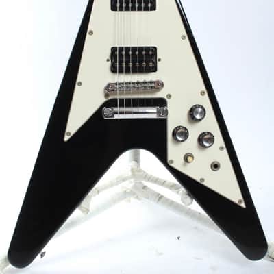 Immagine 1997 Gibson Flying V '67 Reissue ebony w/ ebony fretboard - 2