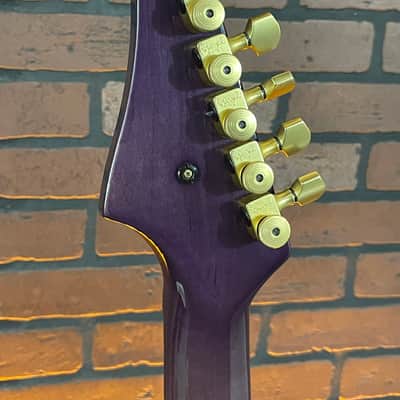 1991 Levinson Blade RH-4 Misty Violet HSS Strat Style Electric Guitar w/ Gig Bag - MIJ image 8
