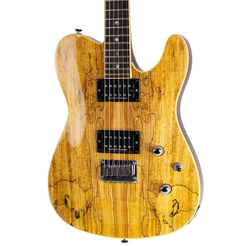 2008 Fender Special Edition FMT Spalted Maple Telecaster Natural image 1