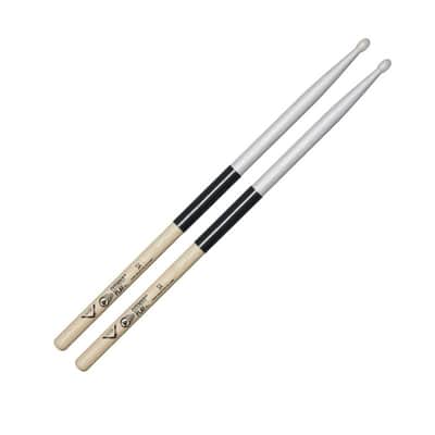 Vater VEP5AW 5A Extended Play Hickory Wood Tip Drum Sticks (Pair)