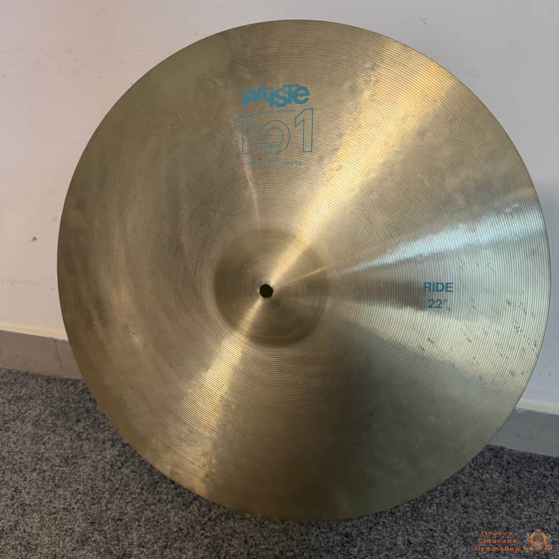 Paiste 101 22” Nickel-Silver Ride Cymbal image 1