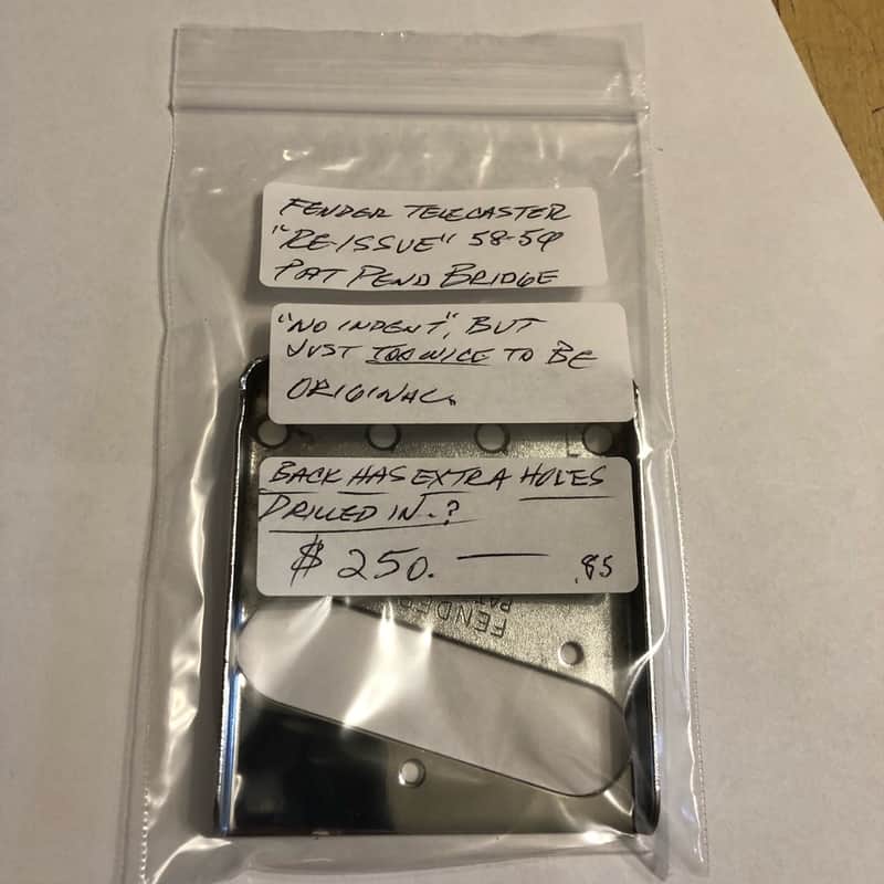 Fender Telecaster "Reissue Bridge" 58-59 image 1