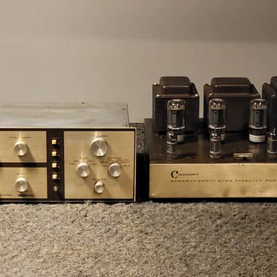 Vintage Harman Kardon Citation IV and V 1970's - Brown/Gold image 1