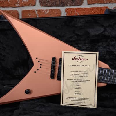 Jackson USA Custom Shop KV 1H TOM King V Copper Satin 2026 w/OHSC image 11