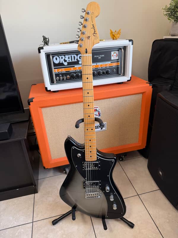 Fender Player Plus Meteora HH 2022 - Present - Silverburst image 1