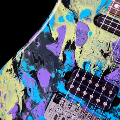 Vigier Excalibur Bumblefoot Ron Thal Signature Exclusive 1 of 1 - Rock Art image 5