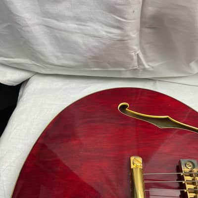 Ibanez SA-400CH SA-400 CH Semi-Hollowbody Guitar with Case - MIJ Made In Japan 1979 - Cherry image 4