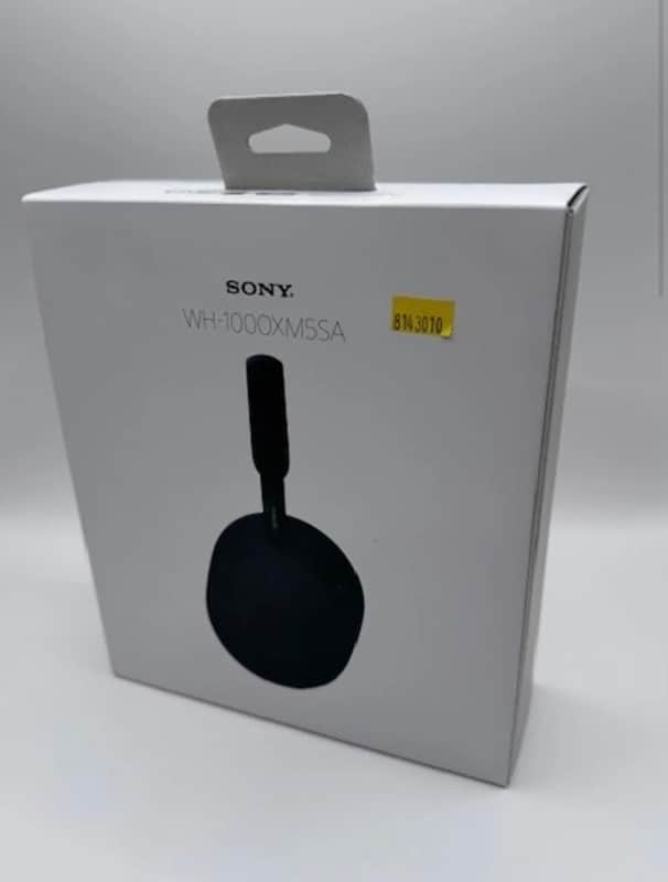 Sony WH-1000XM5 Wireless Headphones 2022 - Present - Black image 1