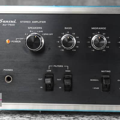 Sansui AU-7500 Stereo Integrated Amplifier in Good Condition image 11