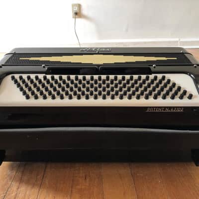 Vintage Atlas Century Accordion W/ Strap & Case image 3